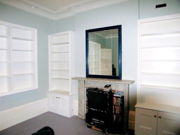 Victorian Style Alcove Cupboards